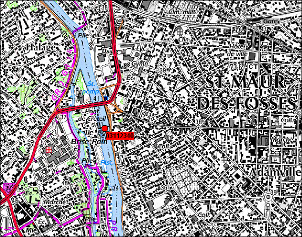 Carte de localisation