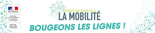 Bannière des Assises de la mobilité 2017 avec le slogan « Bougeons les lignes »