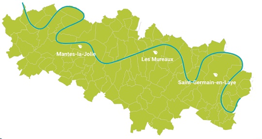 Le territoire du SPI Vallée de Seine