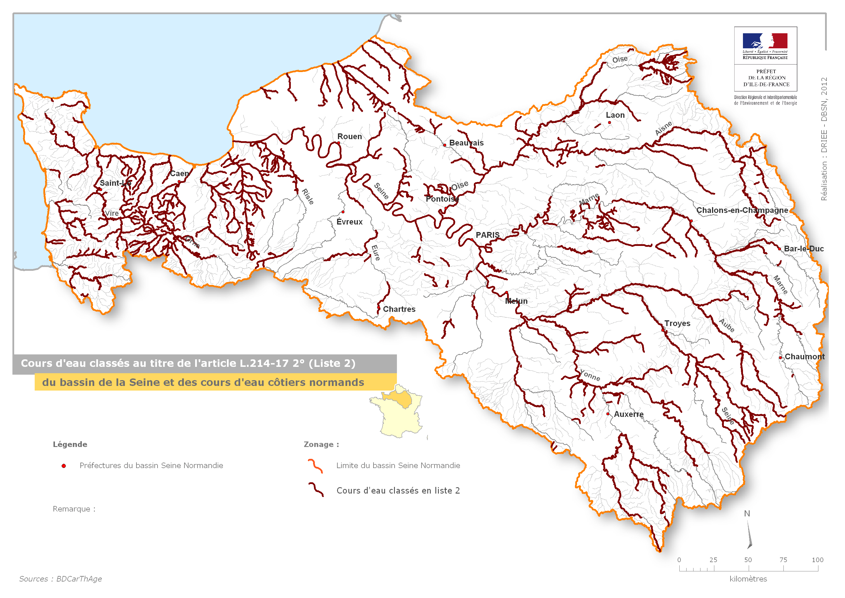 Carte de la liste 2