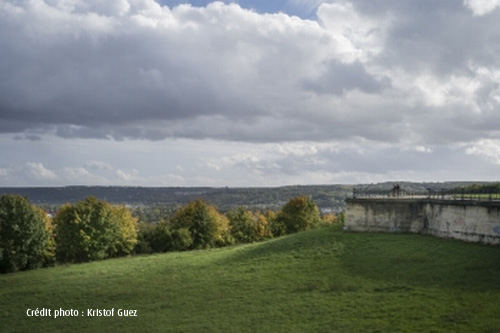 Terrasse sur la Seine du Château de Saint-Germain-en-Laye (78)