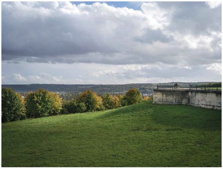 Un balcon le long du coteau de Saint-Germain-en-Laye