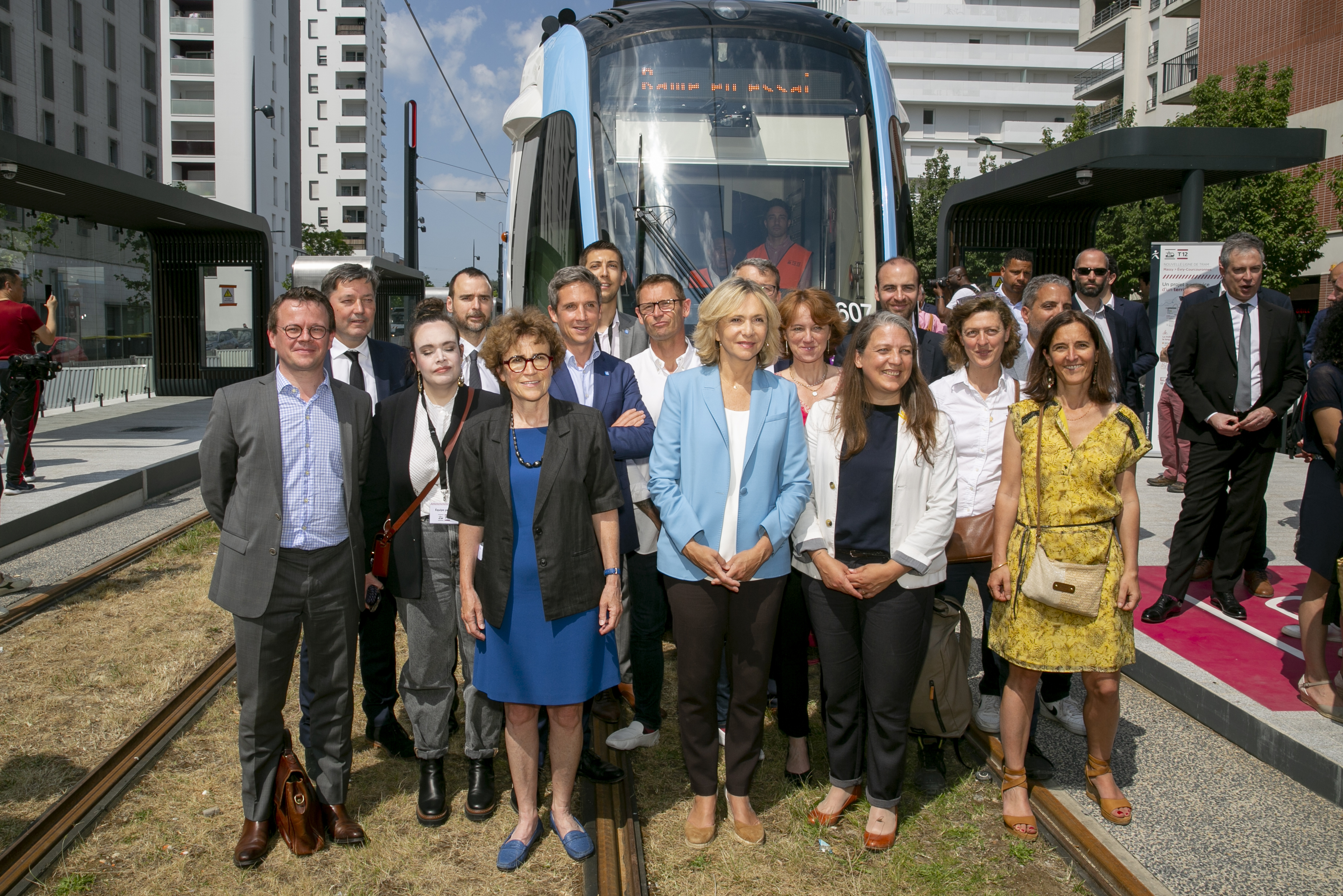 Inauguration essais dynamiques - tram-train T12 Evry-Courcouronnes