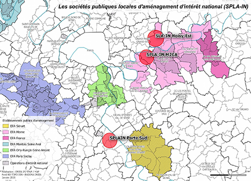 Les sociétés publiques locales d'aménagement d'intérêt national (SPLA-IN)