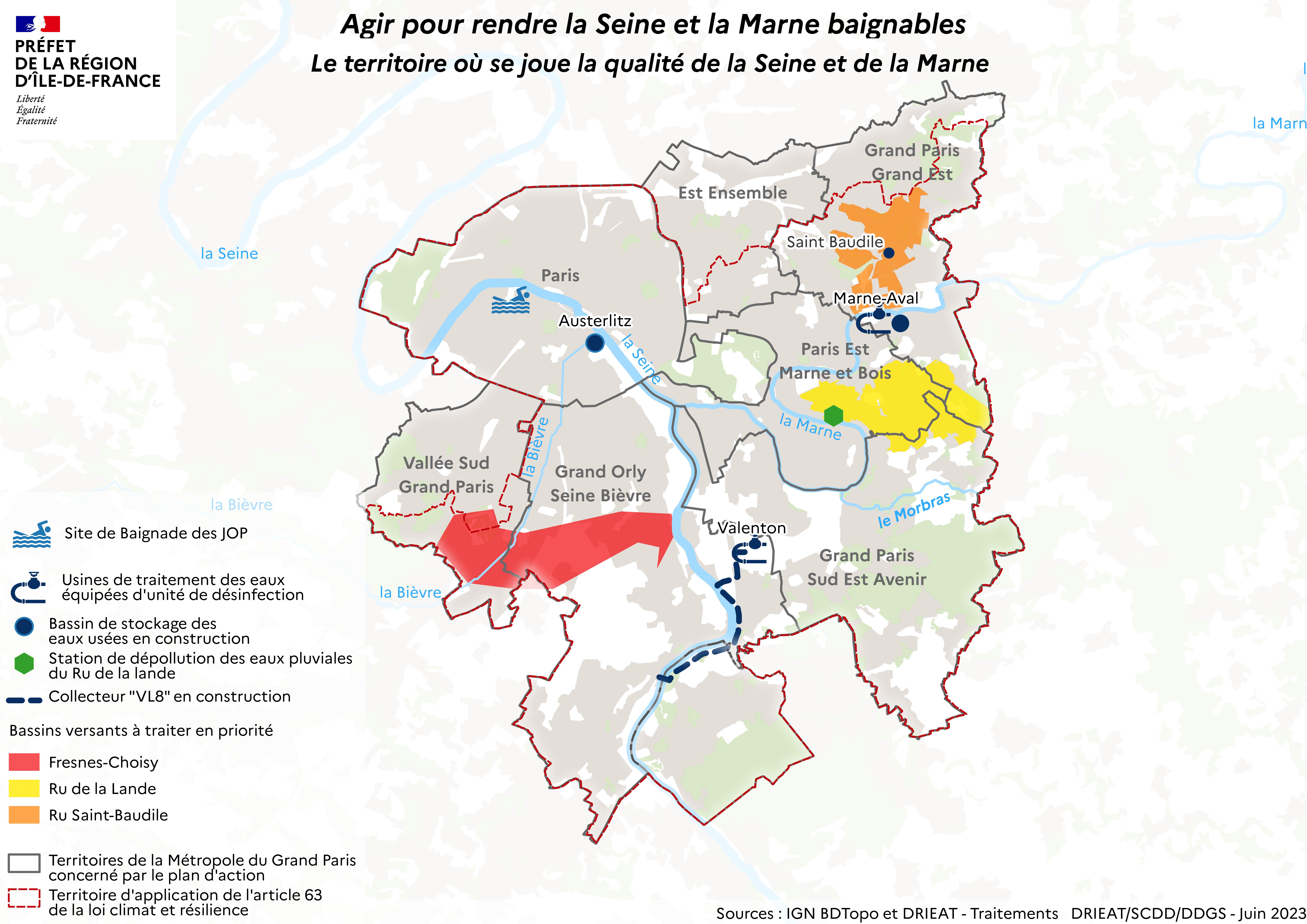 Agir pour rendre la Seine et la Marne baignables