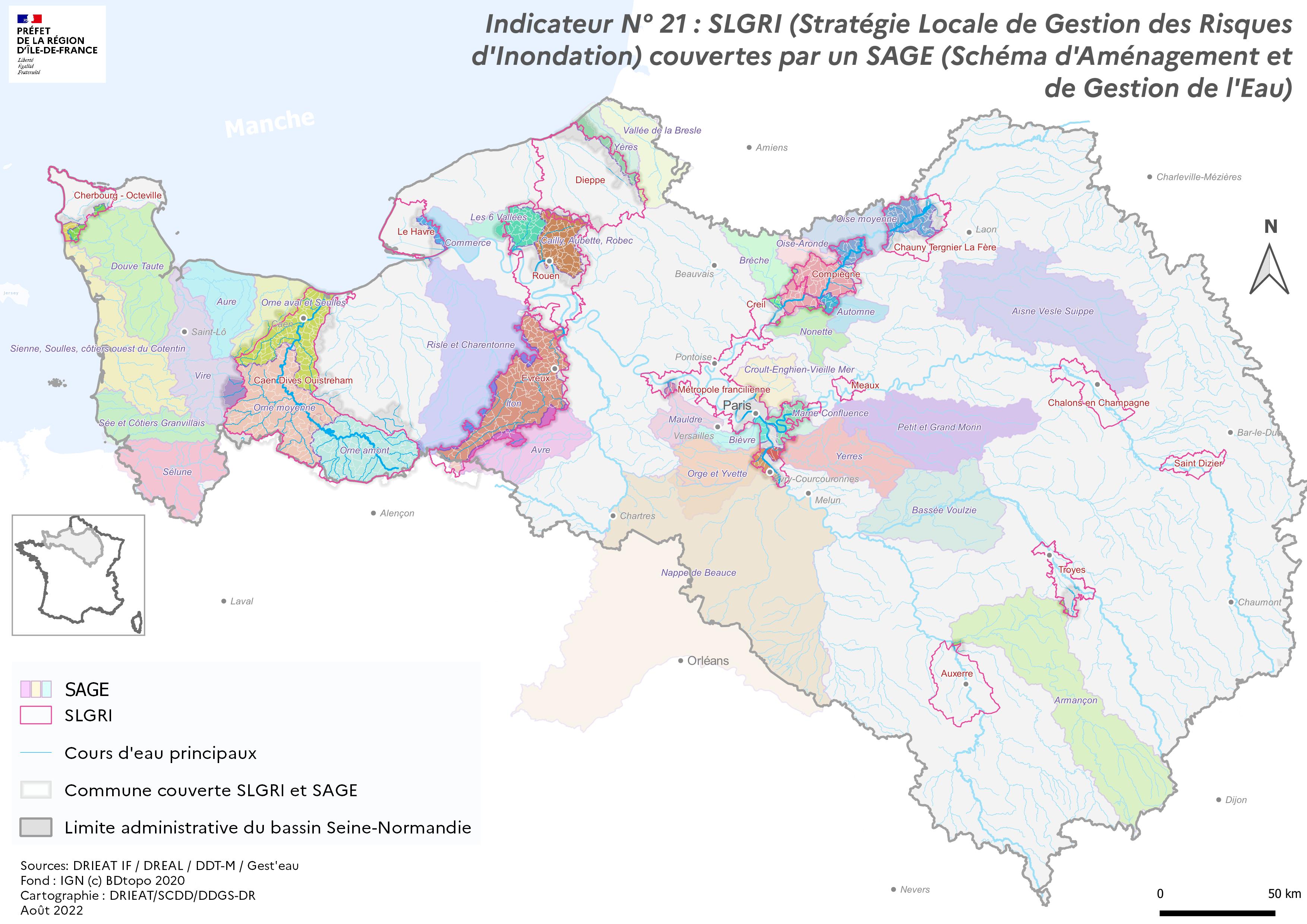 Carte i21 SLGRI SAGE 2022