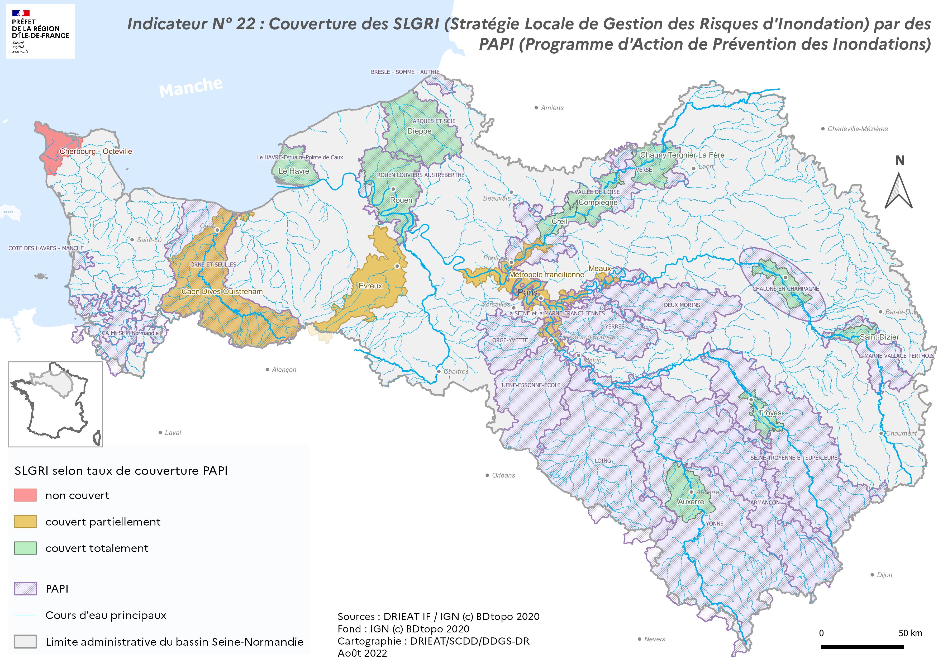 Carte i22 SLGRI PAPI 2022