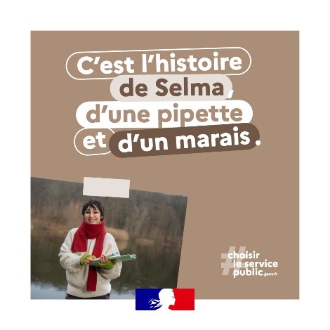 C'est l'hsitoire de Selma, d'une pipette et d'un marais