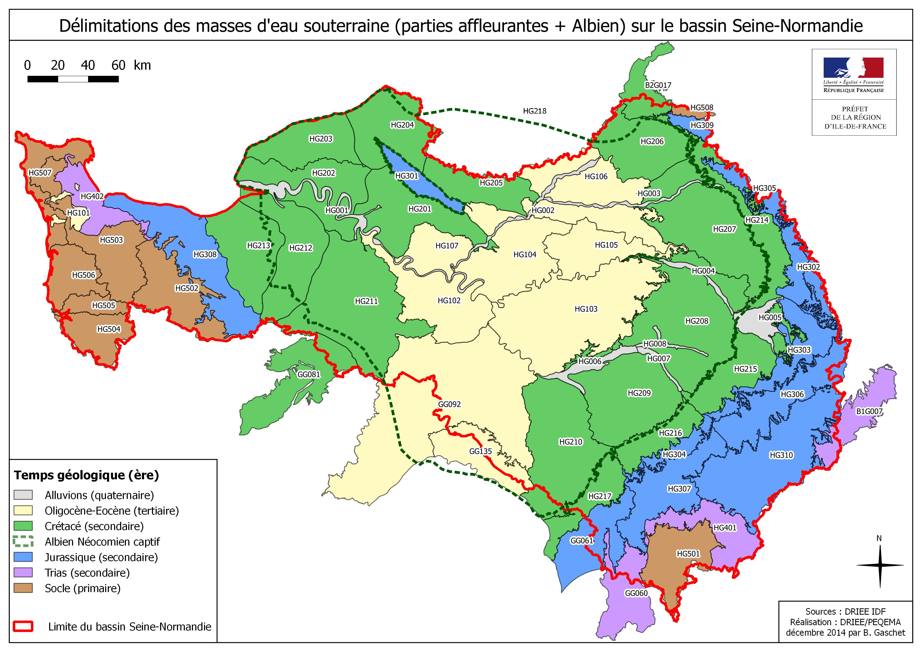 masses d'eau souterraine