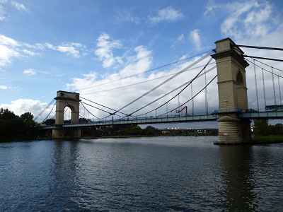 Pont du Port-à-l'Anglais à Alfortville et Vitry-sur-Seine (94)