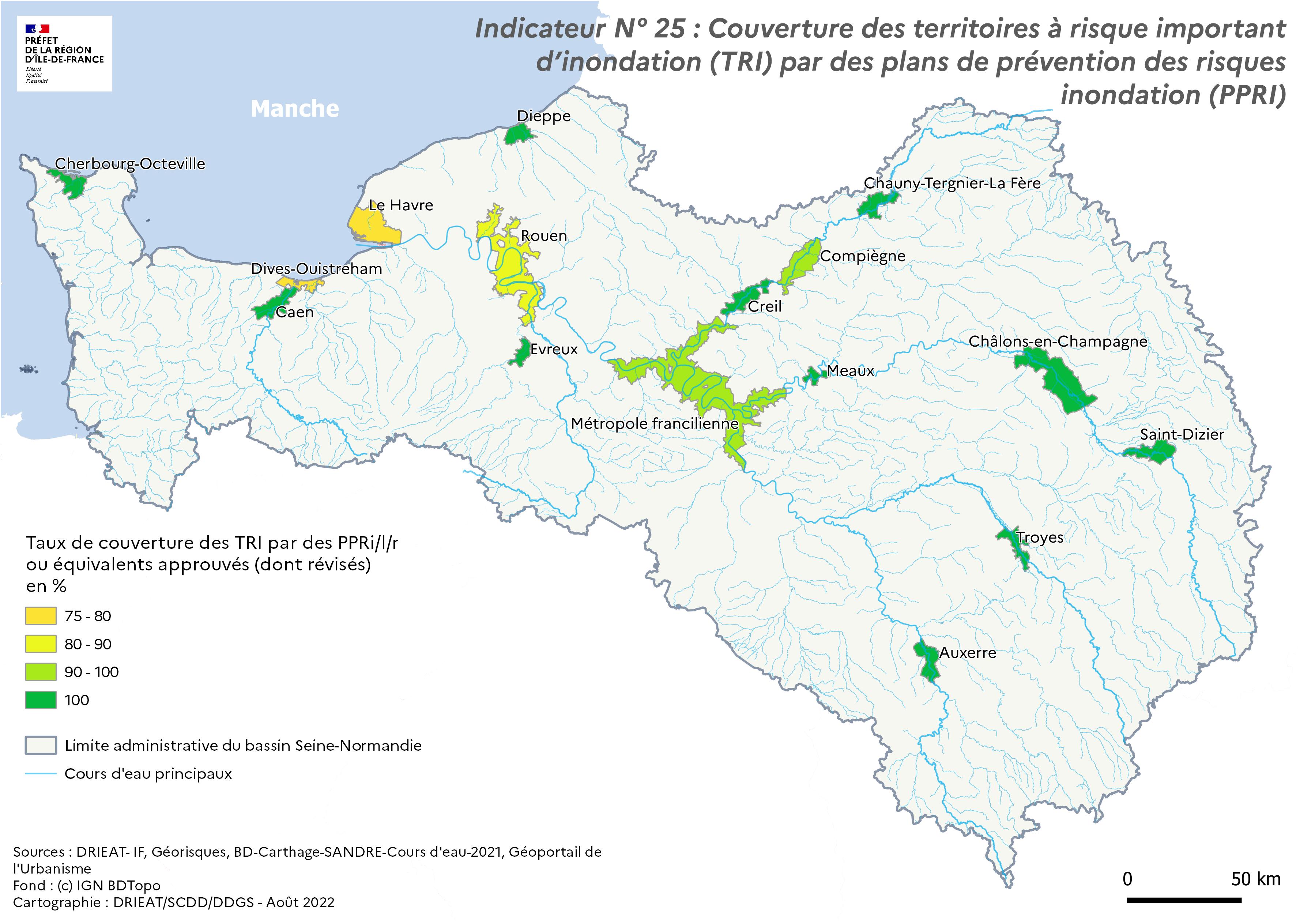 Carte i25 PPRI TRI 2022