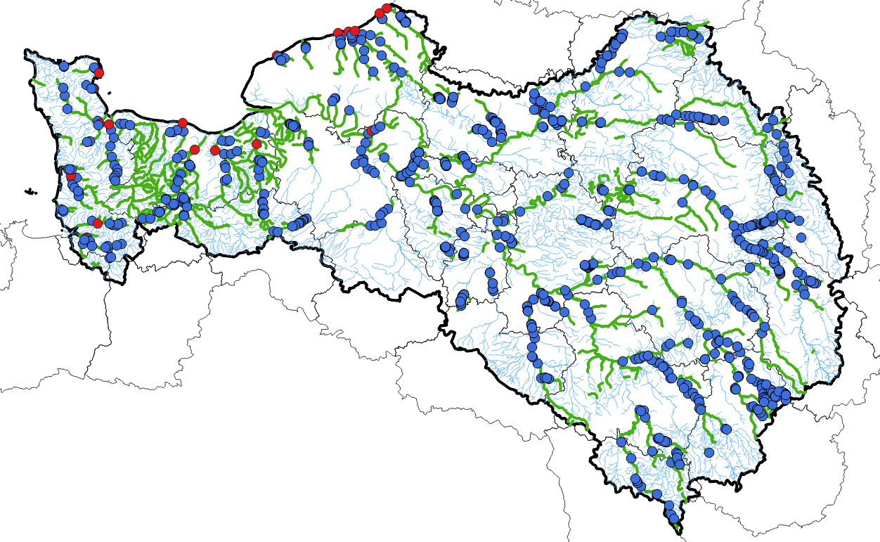 Ouvrages prioritaires du bassin Seine-Normandie PLAN D'ACTION POUR UNE POLITIQUE APAISÉE DE RESTAURATION DE LA CONTINUITÉ ÉCOLOGIQUE DES COURS D'EAU