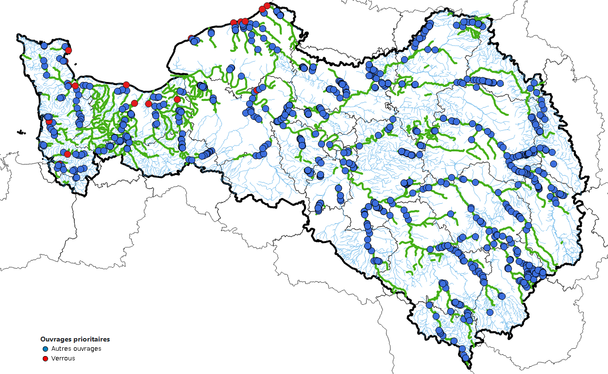 Ouvrages prioritaires du bassin Seine-Normandie PLAN D’ACTION POUR UNE POLITIQUE APAISÉE DE RESTAURATION DE LA CONTINUITÉ ÉCOLOGIQUE DES COURS D’EAU