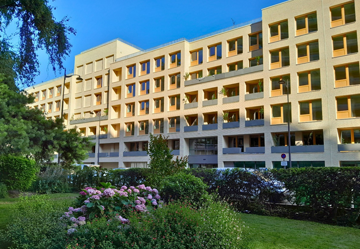 La façade extérieure en 2025 après la réhabilitation (Photo d'Amal Qasmi)