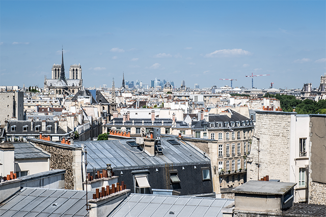 Vue de Paris : Direction La Défense